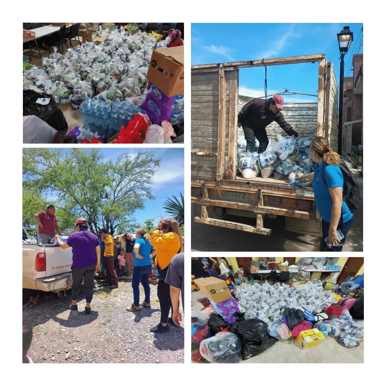 Donaciones de Despensas a Comunidades de la Sierra en Aramberri y Zaragoza, Nuevo León
